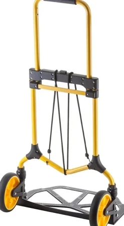 STANLEY 176580 - Diable Pliant léger et compact - Charge Max 70 kg - Jaune et Noir
