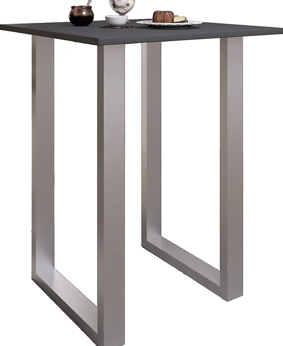 Ställbart bord i trä Xona 80x80