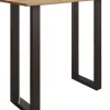 Ställbart bord i trä Xona 110x50