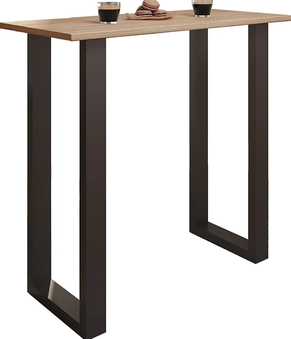 Ställbart bord i trä Xona 110x50