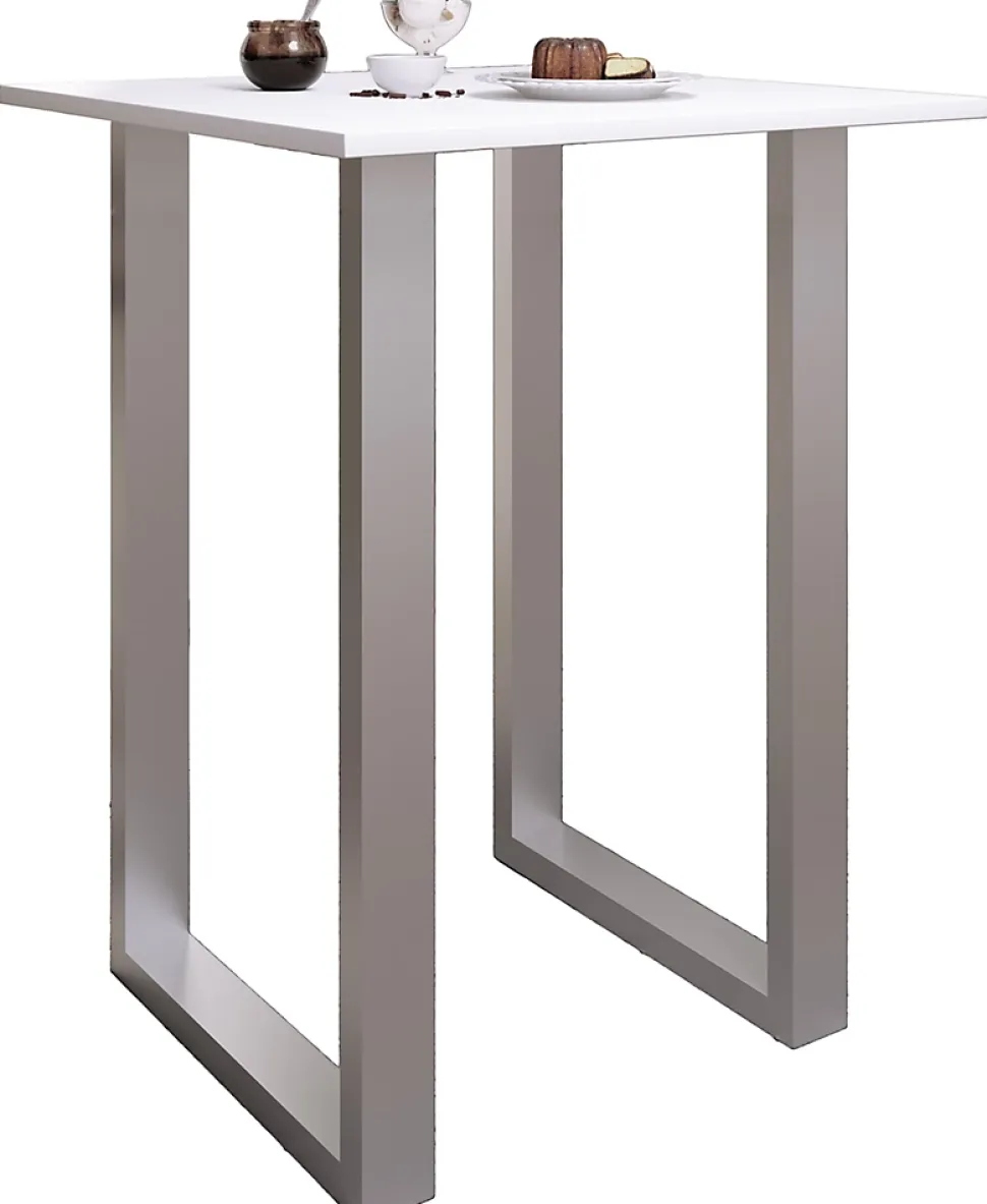 Ställbart bord i trä Xona 80x80