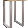 Ställbart bord i trä Xona 80x80