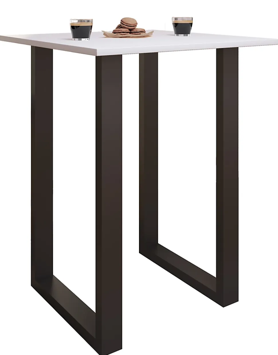 Ställbart bord i trä Xona 80x50