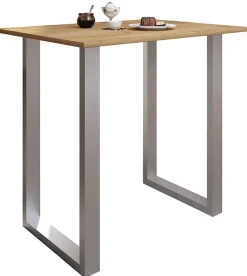 Ställbart bord i trä Xona 110x80