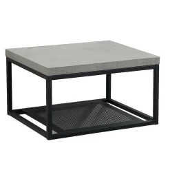 Structure métallique noir mat à suspendre - pour plan de toilette - 60 cm WILL