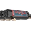Support à bouteilles Vino Pins tiges pour 3 bouteilles dorée avec collet