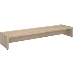 Support d'écran d'ordinateur SCREEN, en mélaminé décor chêne sonoma