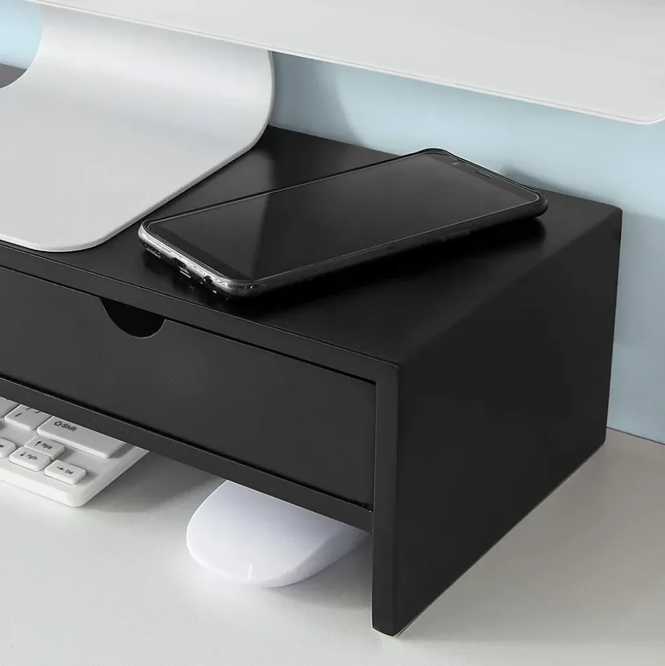 Support de Moniteur Ergonomique Support pour écran d'ordinateur, BBF02-SCH, SoBuy