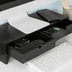 Support de Moniteur Ergonomique Support pour écran d'ordinateur, BBF02-SCH, SoBuy