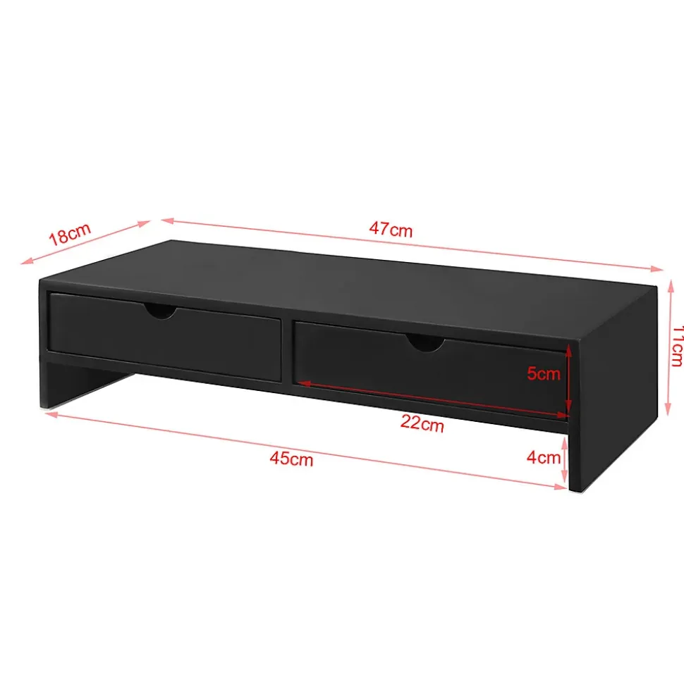 Support de Moniteur Ergonomique Support pour écran d'ordinateur, BBF02-SCH, SoBuy