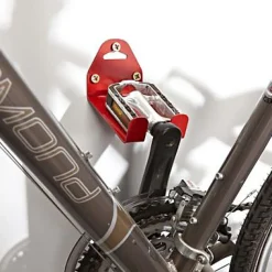 Support de rangement à vélo Mottez L. 8 cm x P. 13,8 cm fixation par la pédale