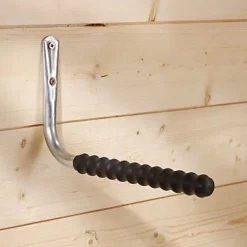 Support de rangement équerre droite gainé Mottez L. 40 cm acier