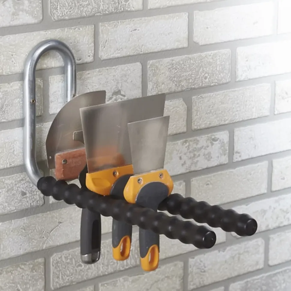 Support de rangement équerre double gainé Mottez L. 40 cm acier