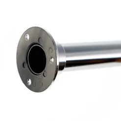 Support Entre-murs pour Barre de penderie en Acier Chromé Diam.20mm - Boulet