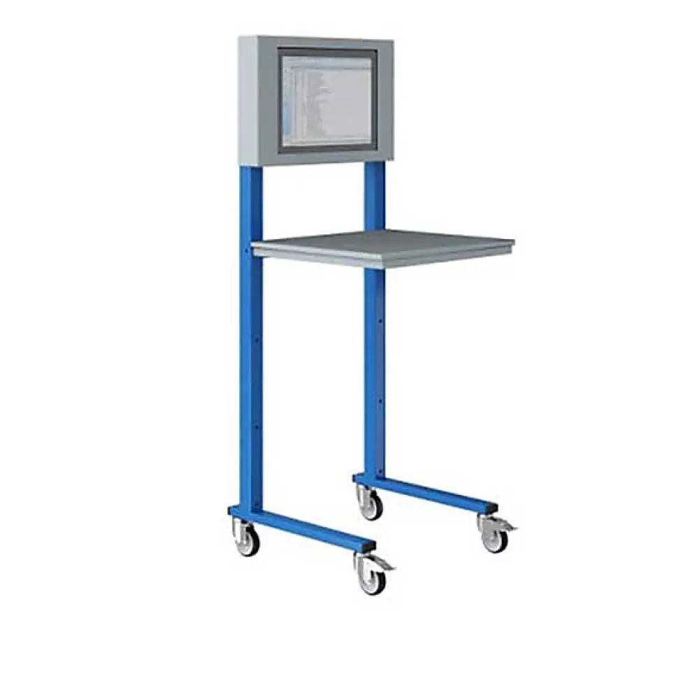 Support informatique mobile - Ecran 22 pouces - Gris clair - W040010011-GC