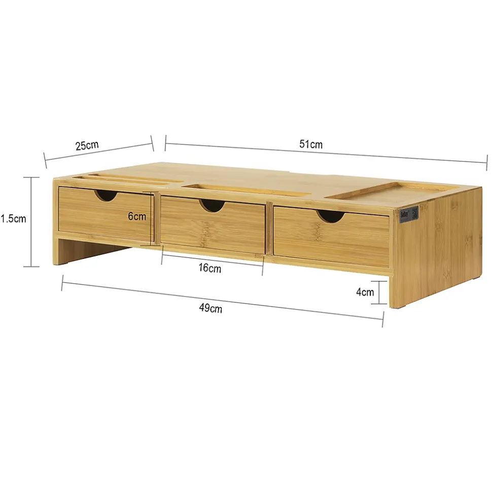 Support Ordinateur Portable ou écran TV avec Longueur et Angle Réglables, BBF04-N, SoBuy