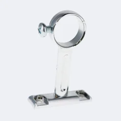 Support pour Barre de penderie en Acier Chromé Diam.20mm de 5,4cm - Boulet