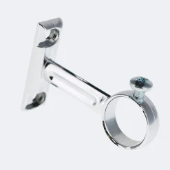 Support pour Barre de penderie en Acier Chromé Diam.20mm de 5,4cm - Boulet