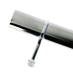 Support pour Barre de penderie Ovale en Acier Chromé Diam.30x15mm - Boulet