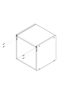 Supports de suspension pour étagères modulaires Dinamic