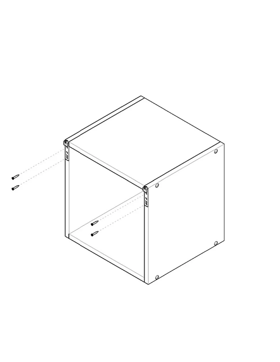 Supports de suspension pour étagères modulaires Dinamic