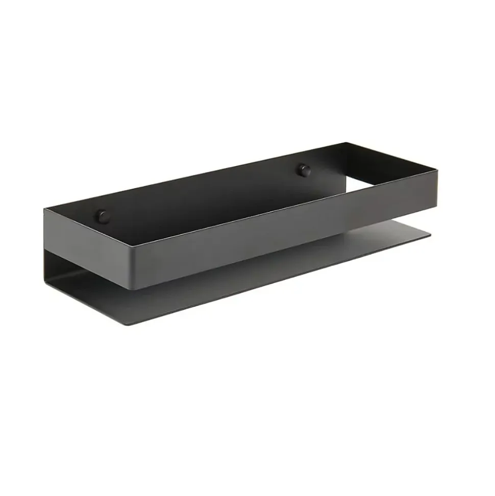 Swiss Aqua Technologies Etagère de salle de bain 30x10x5,5 cm, noir (SATDPOL3012MC)