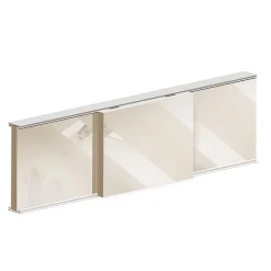 Système coulissant SLID'UP 130 pour 2 ou 3 portes de placard - rail 1,94 m - 70 kg