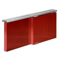 Système coulissant SLID'UP 100 pour 2 portes de placard - rail 1,8 m - 9 kg