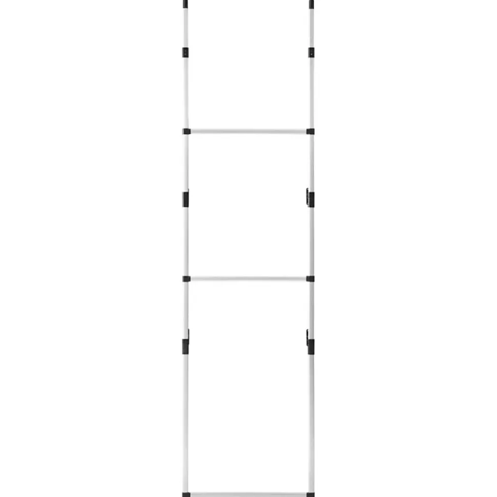 Système de garde robe télescopique avec barres Aluminium