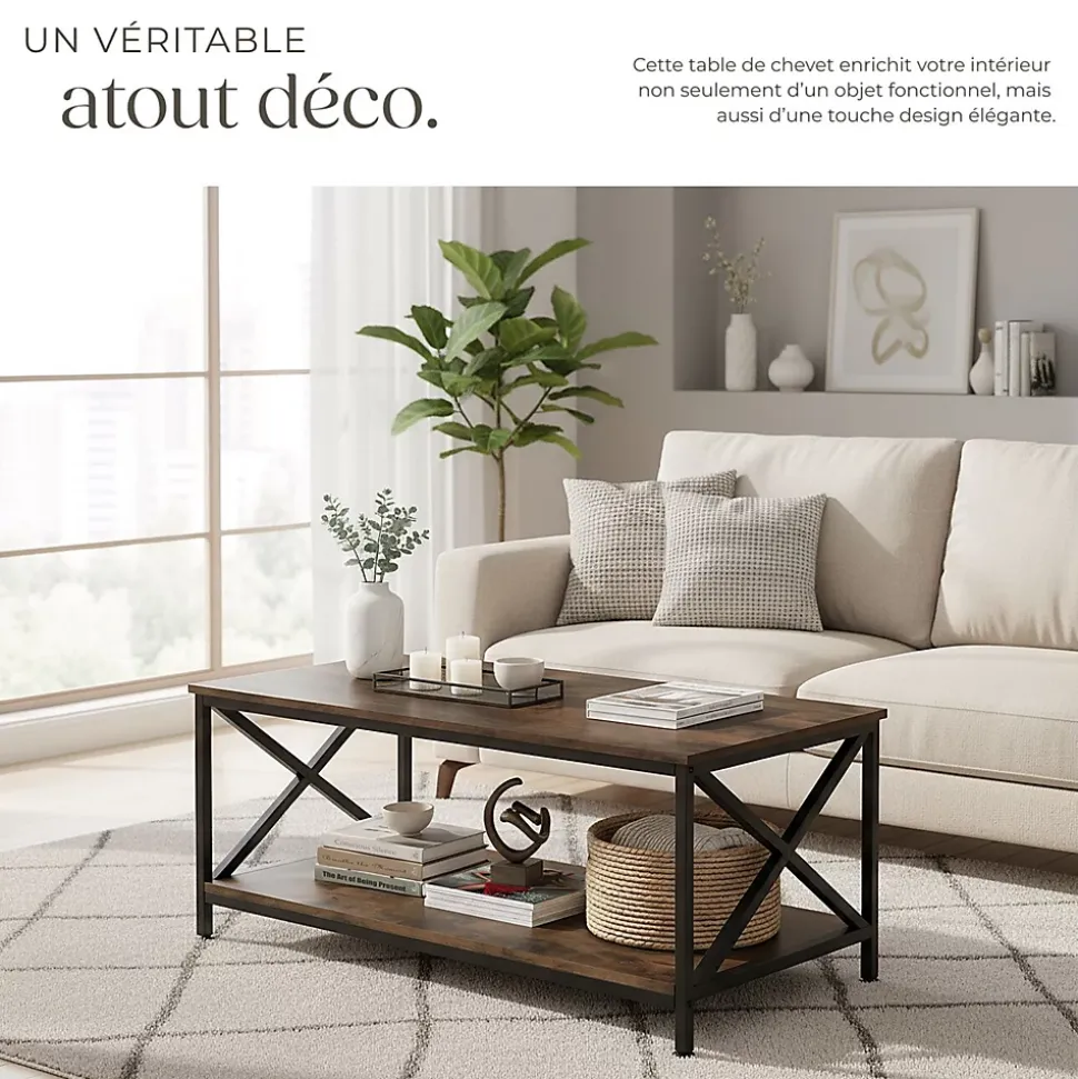 Table basse salon Style industriel