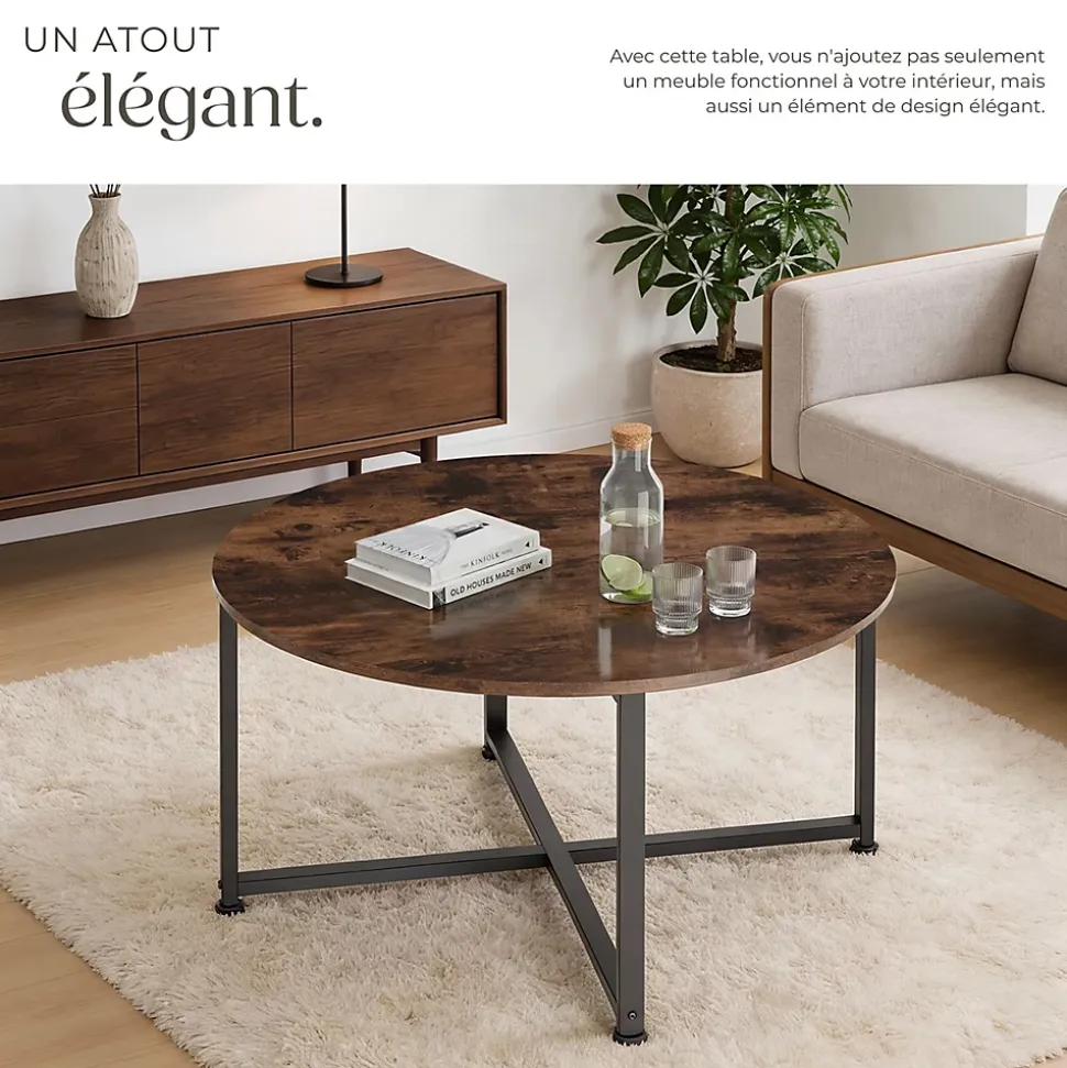 Table basse salon Style industriel