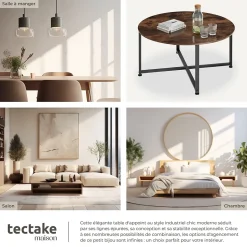 Table basse salon Style industriel