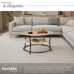 Table basse salon Style industriel