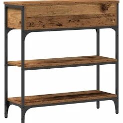Table console Bois ancien 72,5 x 25 x 75 cm Bois d'ingénierie vidaXL