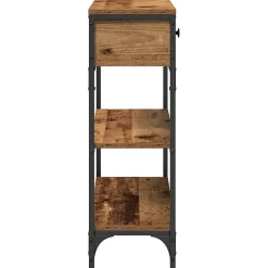 Table console Bois ancien 72,5 x 25 x 75 cm Bois d'ingénierie vidaXL