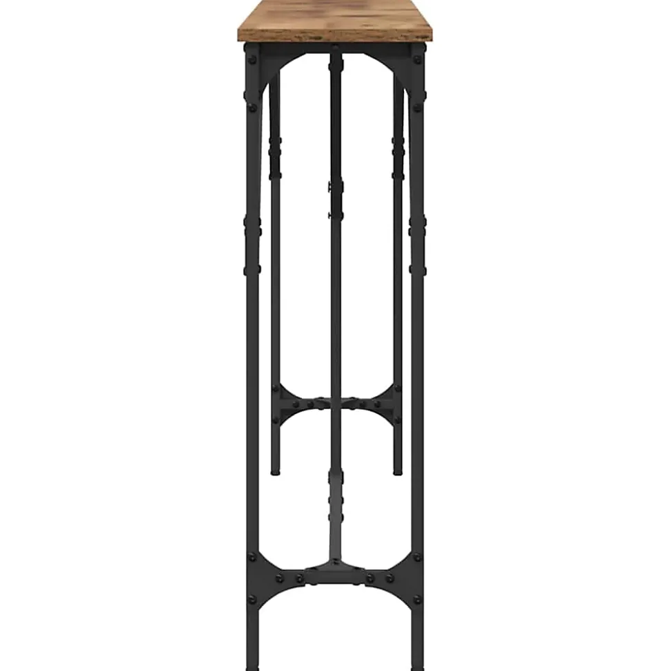 Table console Bois Ancien 140 x 23 x 75 cm vidaXL