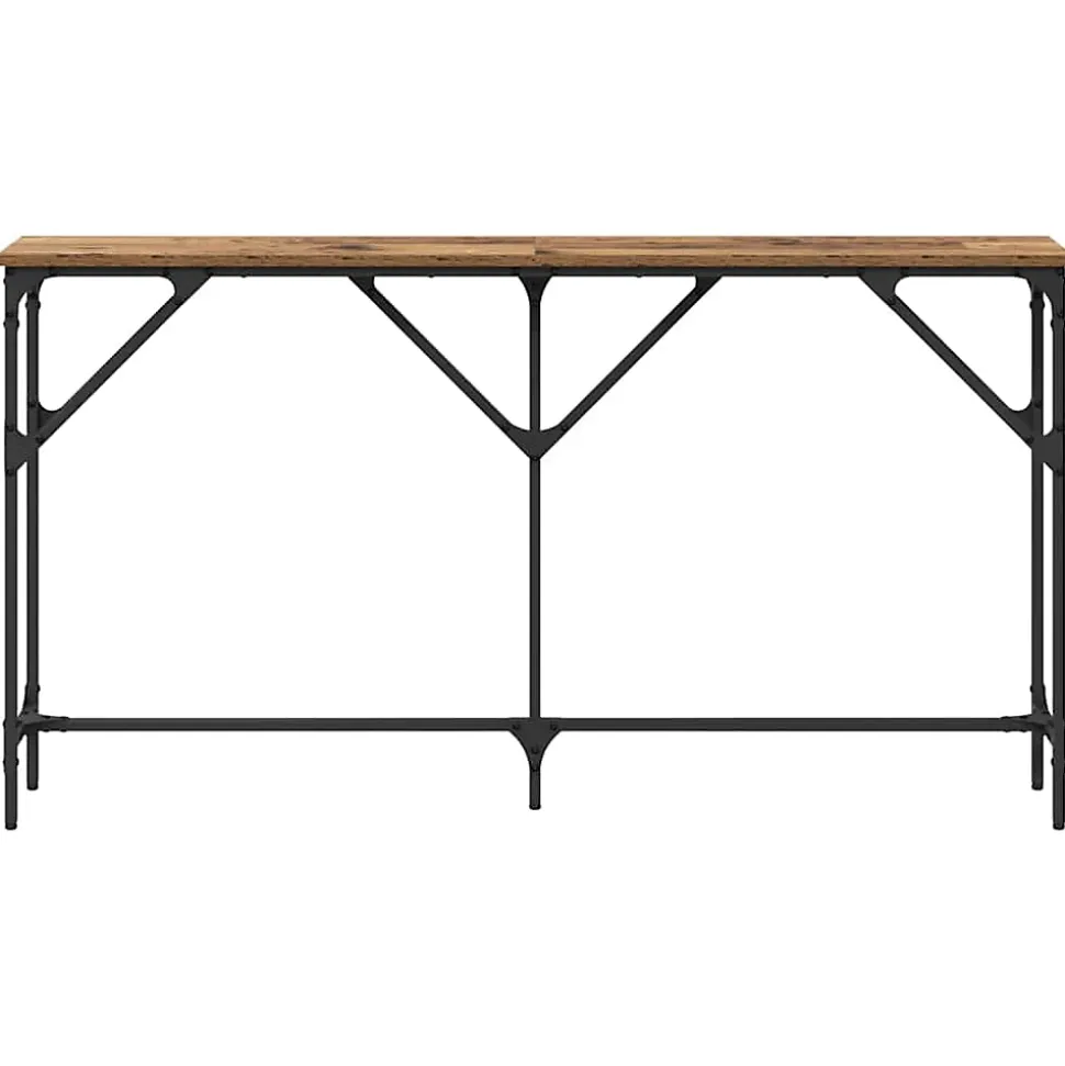 Table console Bois Ancien 140 x 23 x 75 cm vidaXL