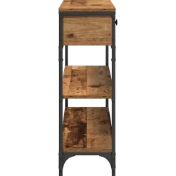 Table console Bois ancien 72,5 x 25 x 75 cm Bois d'ingénierie vidaXL