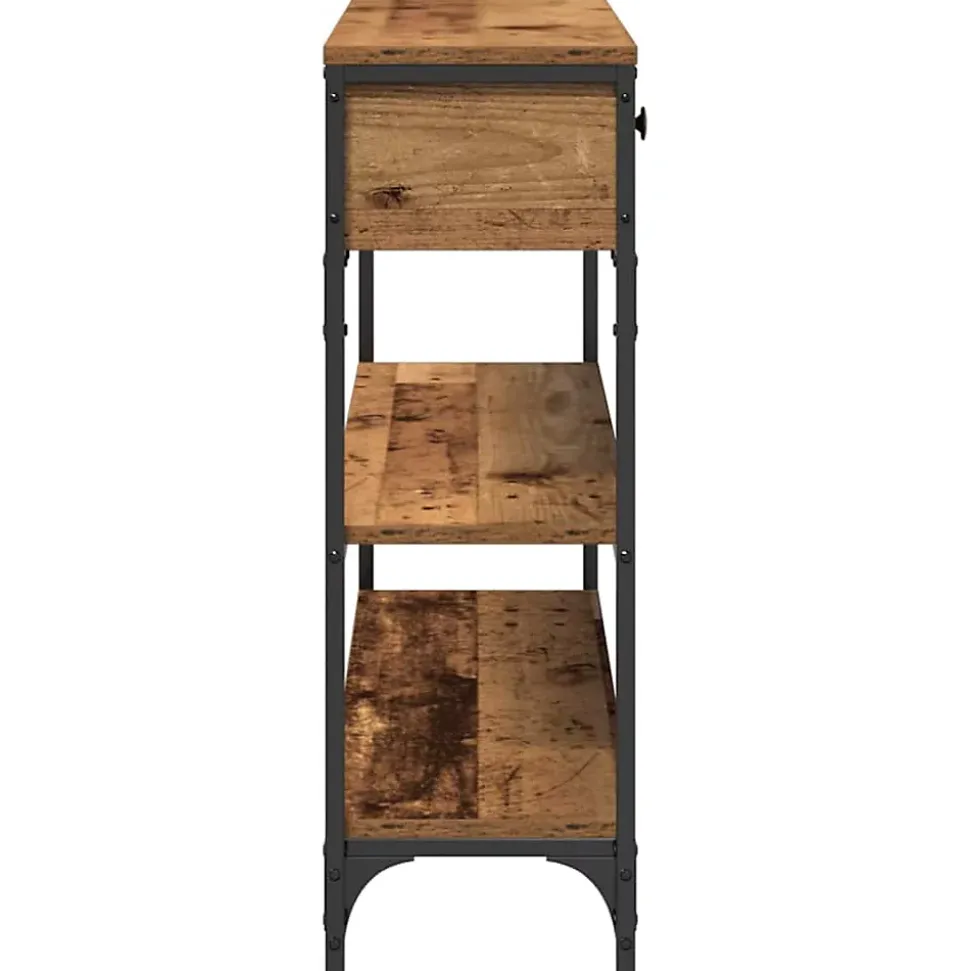 Table console Bois ancien 72,5 x 25 x 75 cm Bois d'ingénierie vidaXL