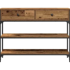 Table console Bois ancien 72,5 x 25 x 75 cm Bois d'ingénierie vidaXL