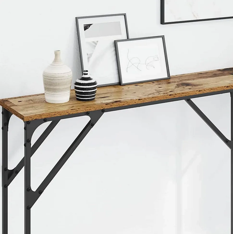 Table console Bois Ancien 180 x 23 x 75 cm vidaXL