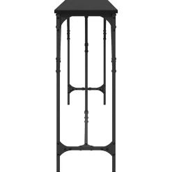 Table console Chêne noir 200 x 29 x 75 cm vidaXL
