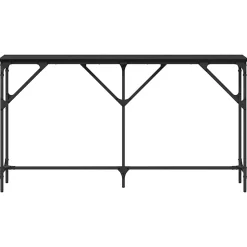 Table console Chêne noir 140 x 23 x 75 cm vidaXL