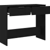 Table console Chêne noir 30 x 36 x 75 cm Bois d'ingénierie vidaXL