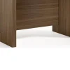 Table console extensible 8 couverts TOPAZ noyer 90 cm avec allonges intégrées TERRANEO