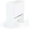 Table console pliable EDI 2-4 personnes bois blanc 103 x 76 cm