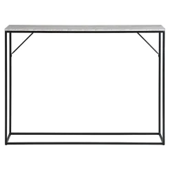 Table Console Vita, Marron, Métal, 110x26x80 cm, Seven Design