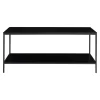 Table Console Vita, Noir, Métal, 100x36x45 cm, Seven Design