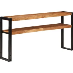 Table console 150x30x75 cm Bois d'acacia solide vidaXL