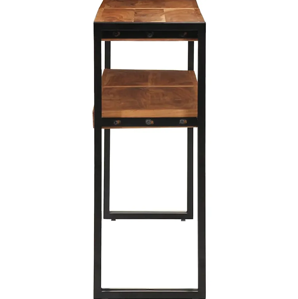 Table console 150x30x75 cm Bois d'acacia solide vidaXL
